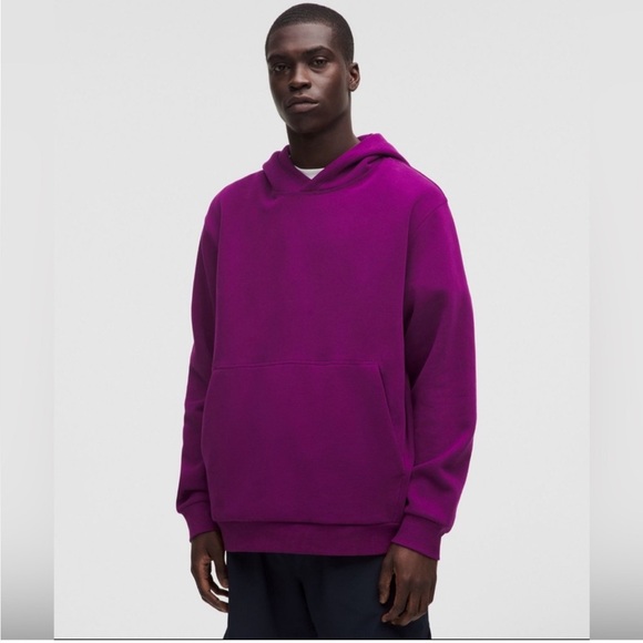 NWT Lululemon Men's Steady State Pullover Hoodie M Chilled grape - Picture 2 of 4
